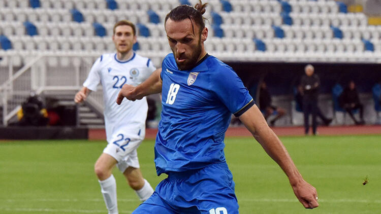 Kosova’nın San Marino’yu mağlup ettiği maçta Vedat Muriqi’den tam 4 gol