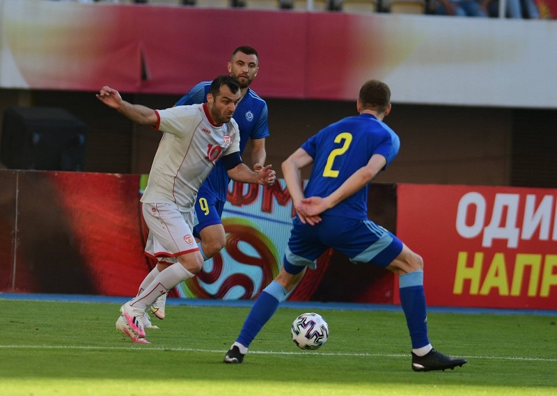 K. Makedonya’dan EURO2020 öncesi bol gollü prova