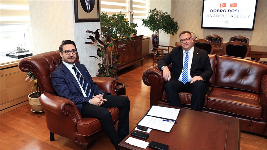 Karadağ’ın Ankara Büyükelçisi Kastratovic AA’yı ziyaret etti