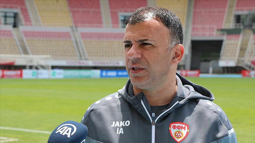 Kuzey Makedonya Milli Takımı Teknik Direktörü Angelovski: Türk futbolu zirvede olmayı hak ediyor