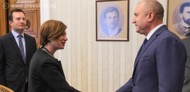 Türkiye’nin Sofya Büyükelçisi Sekizkök, Bulgaristan Cumhurbaşkanı Radev tarafından kabul edildi