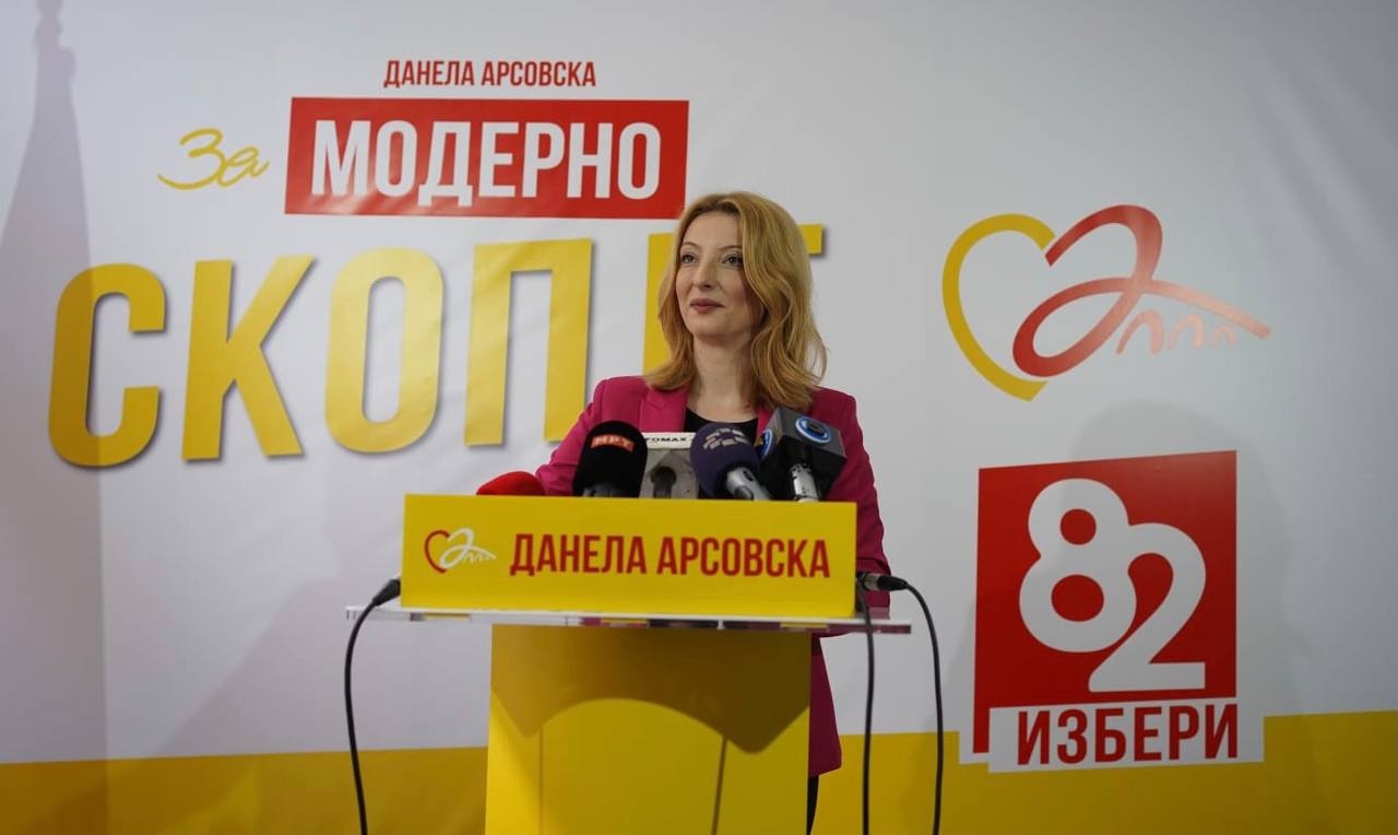 Üsküp Belediye Başkan adayı Arsovska 250 çevre dostu otobüs vaat etti