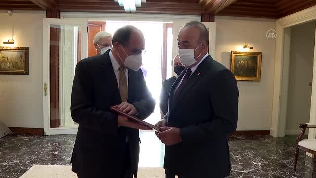Dışişleri Bakanı Çavuşoğlu, Bosna Hersek Yüksek Temsilcisi Schmidt’i kabul etti
