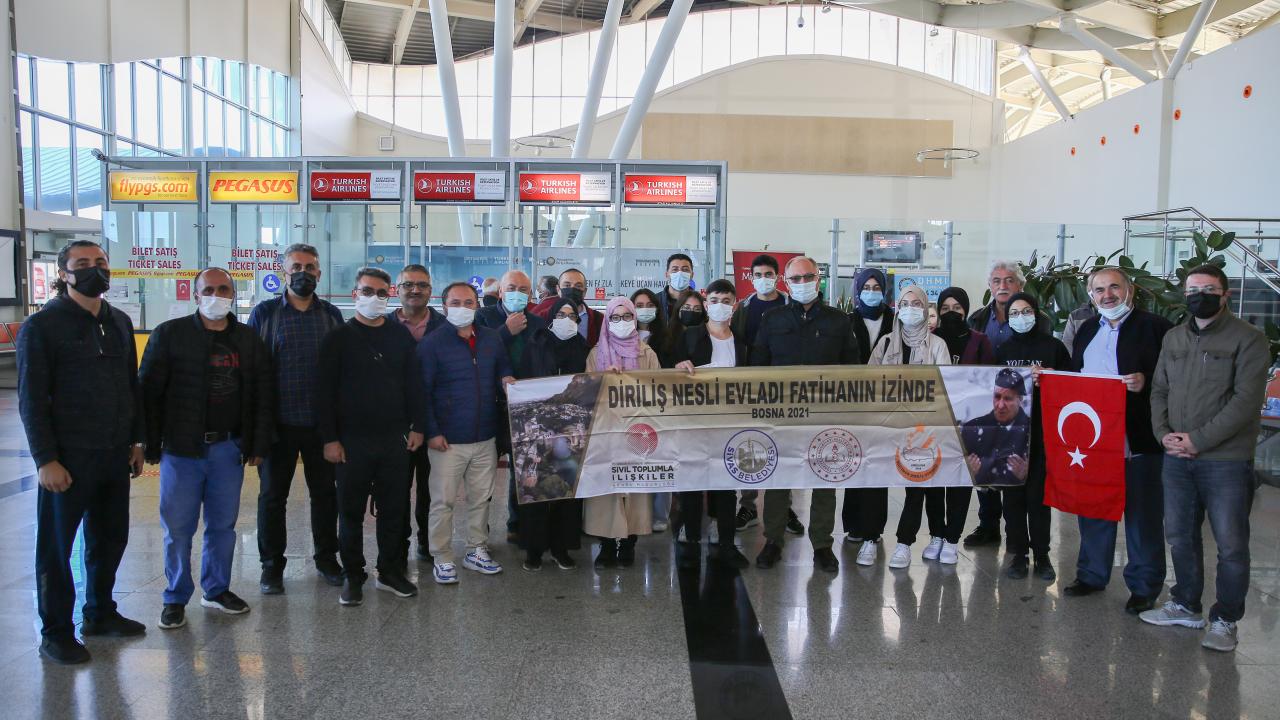 Sivas Belediyesi öğrencileri Bosna Hersek gezisi ile ödüllendirdi