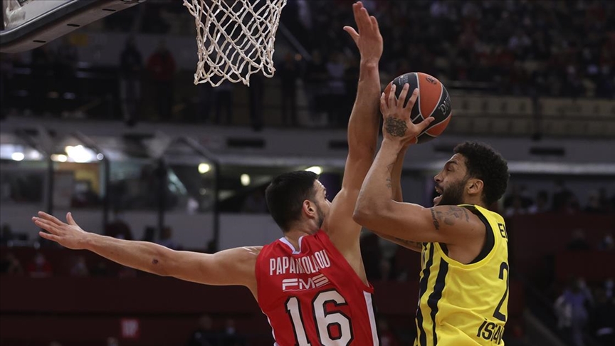 Fenerbahçe Beko deplasmanda Yunanistan ekibi Olympiakos’a mağlup oldu