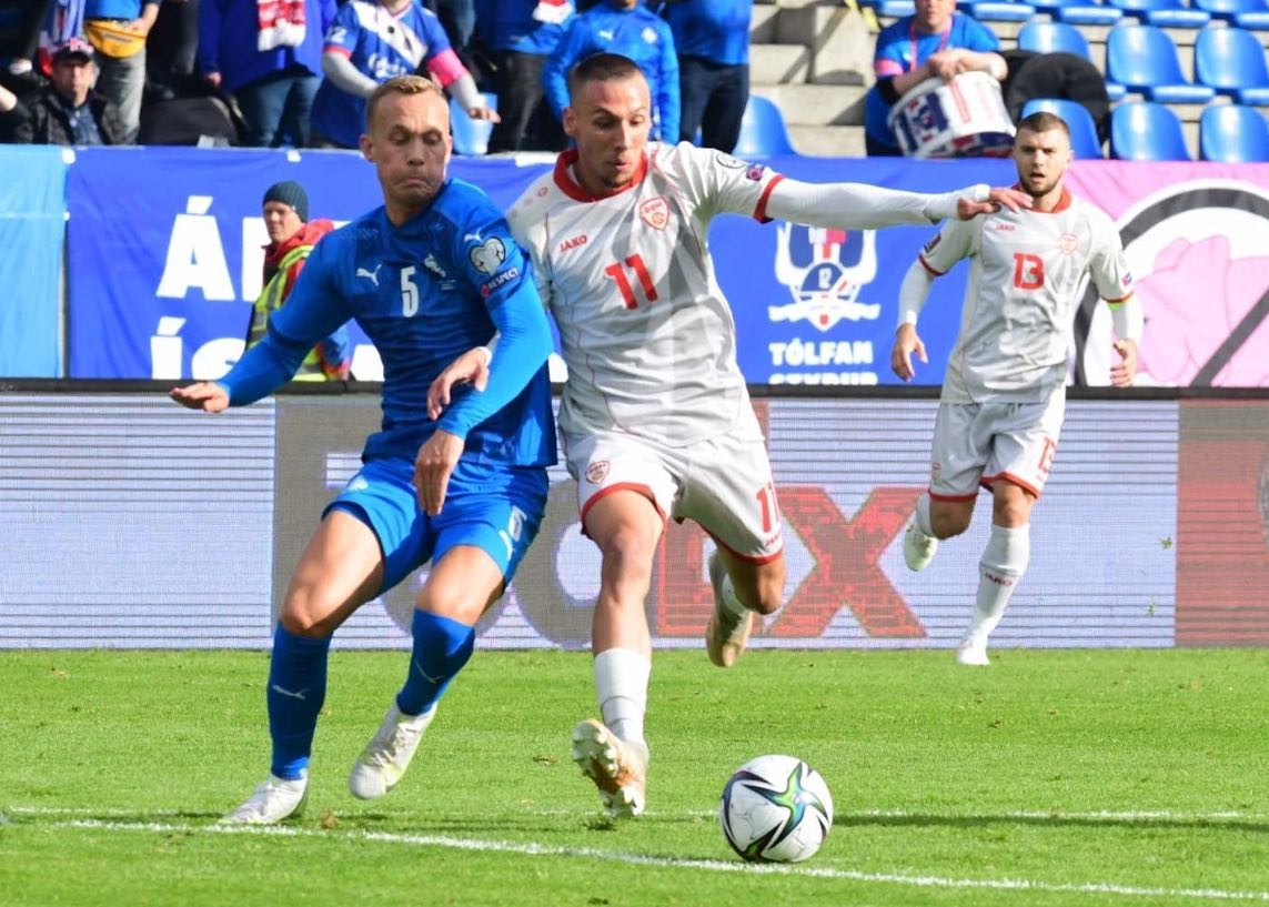 K. Makedonya tarihi maçta İzlanda’yı konuk ediyor