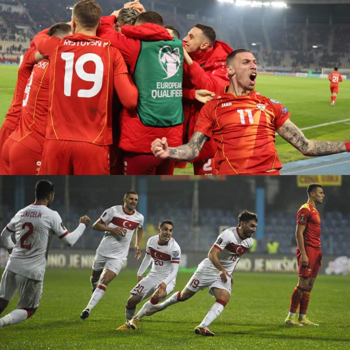 K.Makedonya ve Türkiye’nin FIFA Dünya Kupası play-off’taki rakibi yarın belli oluyor