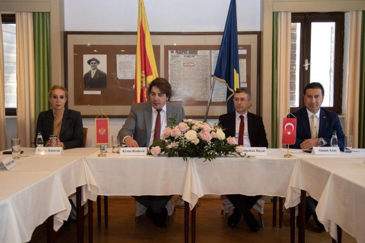 Bodrum Belediye Başkanı, Karadağ’ın turizm kenti Budva’ya iade-i ziyarette bulundu