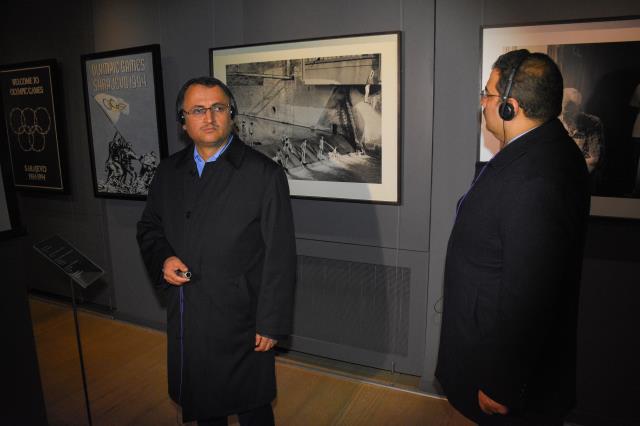 Türk milletvekili ve belediye başkanları, Bosna Hersek’te Srebrenitsa Galerisi’ni gezdi