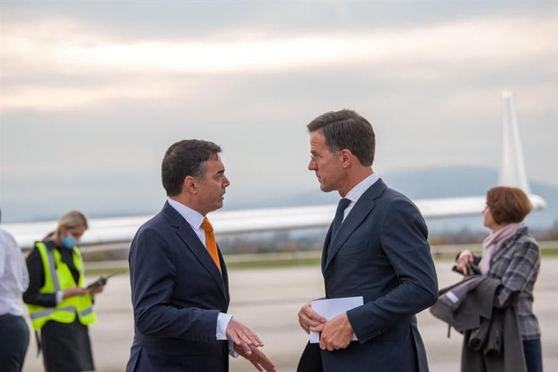 Başbakan Yardımcısı Dimitrov Hollanda Başbakanı Rutte’yi karşıladı