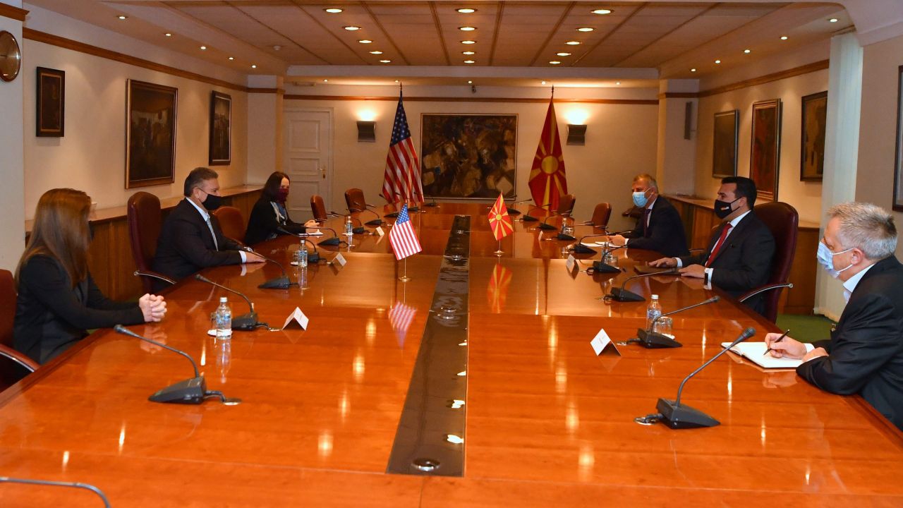 “ABD ile Kuzey Makedonya arasındaki ortaklık ve ülkenin AB üyeliği Üsküp ve Washington için çok önemli”