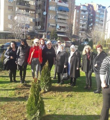 Kosova Kadınlar Yardımlaşma Derneği’nden fidan dikme projesi