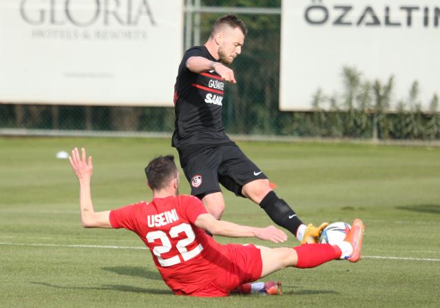 Gaziantep FK, Kosova Ligi temsilcilerinden Gjilani ile hazırlık maçı yaptı