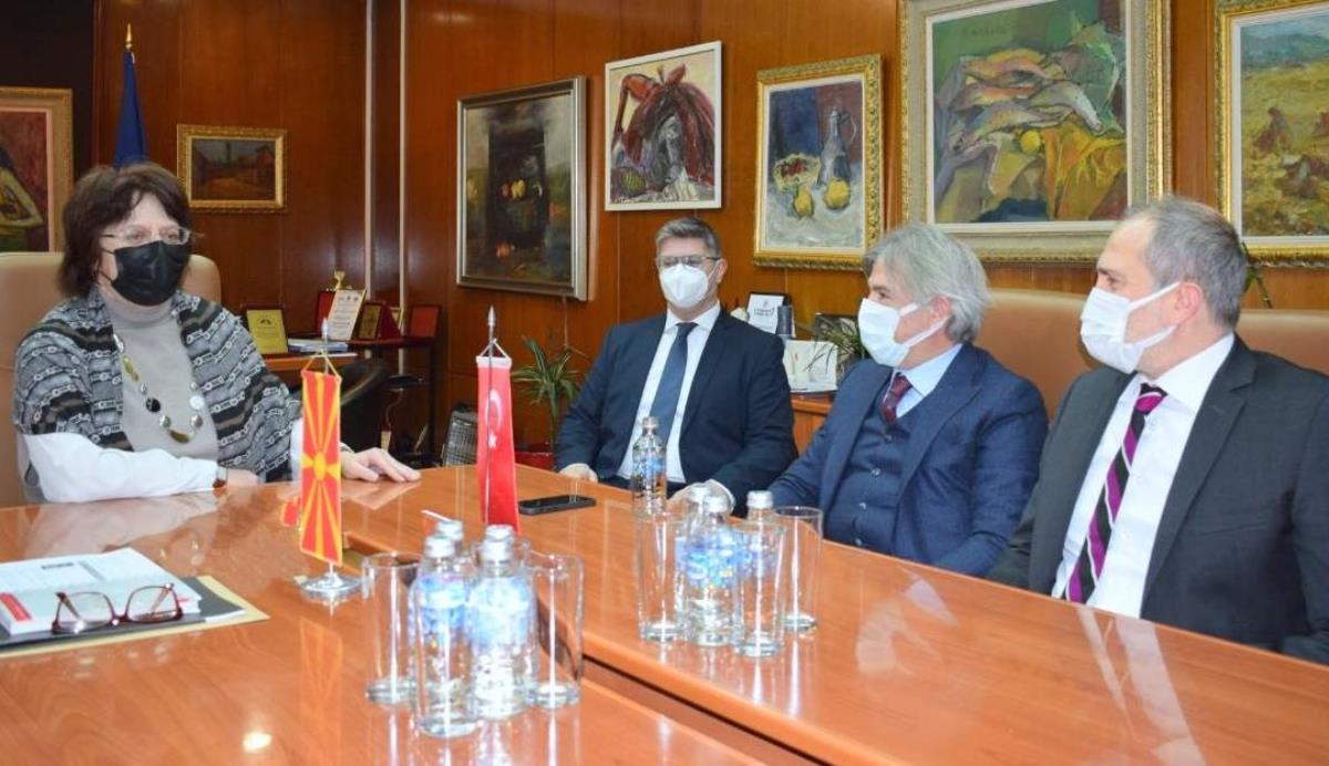 Türkiye Kültür ve Turizm Bakan Yardımcısı Demircan, Kuzey Makedonya Kültür Bakanı Stefoska ile görüştü