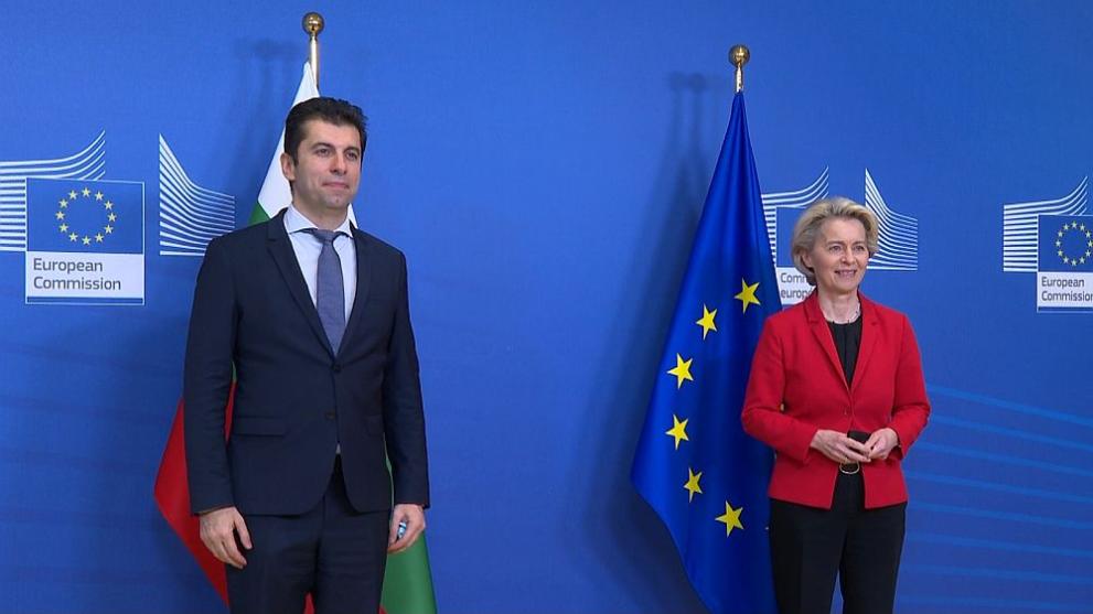 Bulgaristan Başbakanı Petkov, Brüksel’de AB kurumlarının başkanlarıyla bir araya geldi