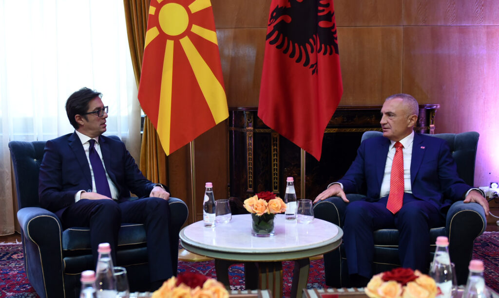 Cumhurbaşkanı Pendarovski, Arnavutluk Cumhurbaşkanı Meta’yı kabul etti