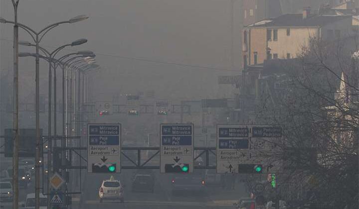 Priştine, dünyanın havası en kirli 20 başkenti arasında yer aldı