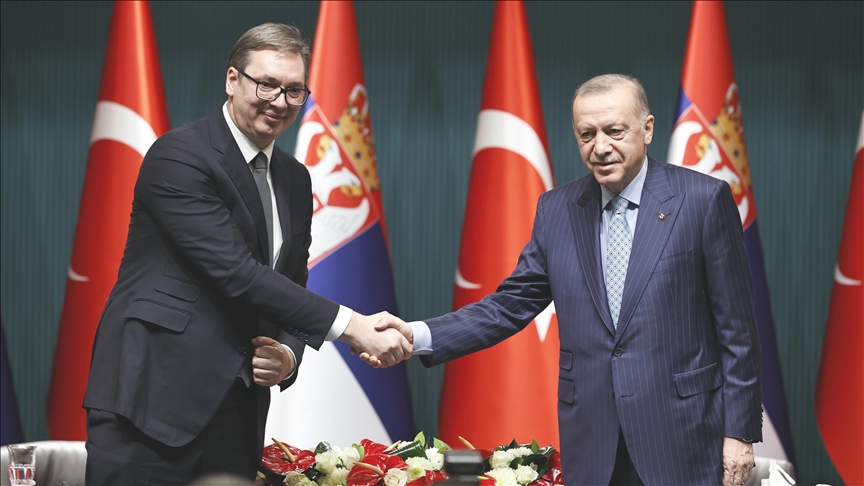Cumhurbaşkanı Erdoğan’dan Sırbistan Cumhurbaşkanı Vucic’e teşekkür