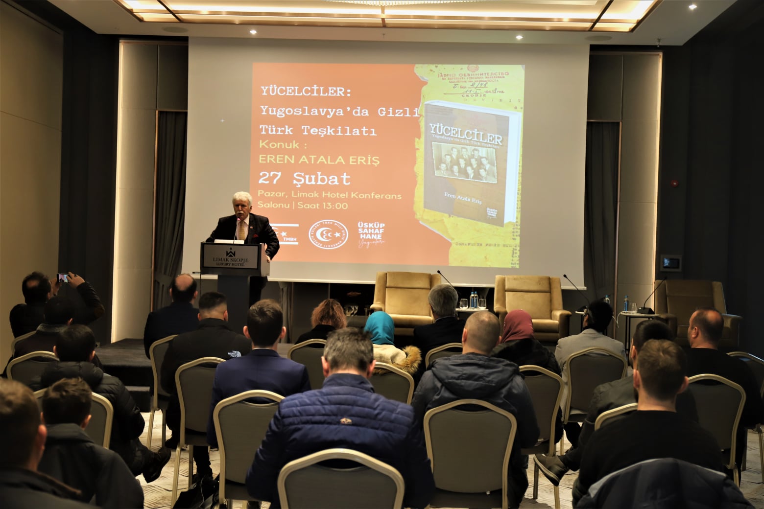 Üsküp’te “Yücelciler: Yugoslavya’da Gizli Türk Teşkilatı” konferansı düzenlendi