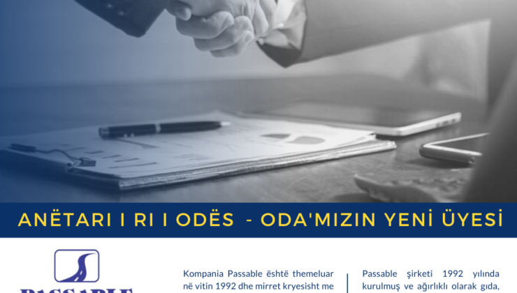 Kosova Türkiye Ticaret Odası, 2022’ye iki yeni üye ile başladı