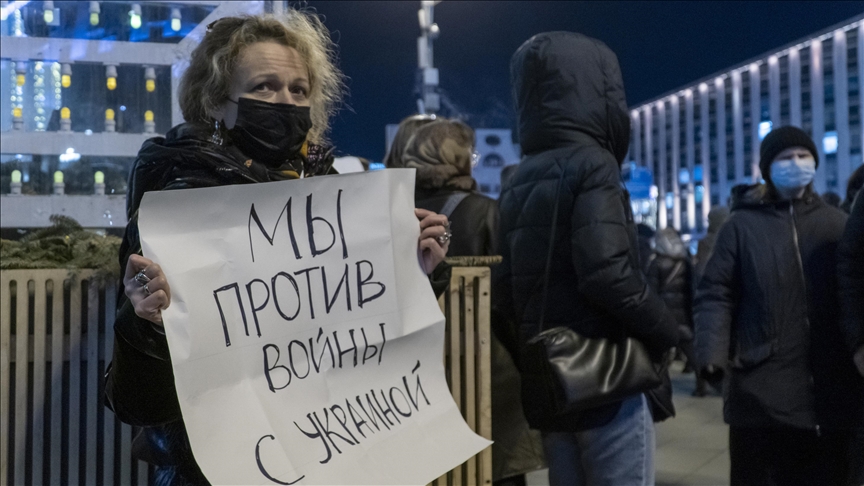 Rusya’da ‘savaşa hayır’ gösterileri devam ediyor