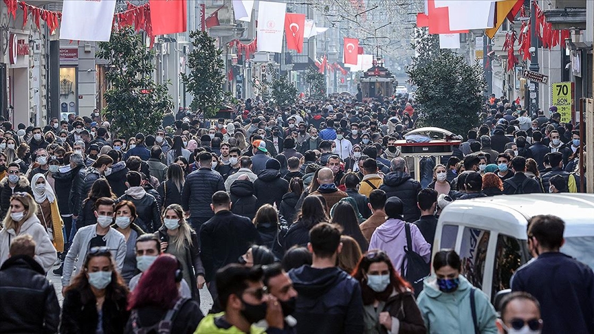 Türkiye’nin nüfusu 84 milyon 680 bini geçti