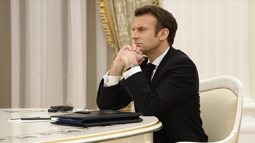 Macron, Rusya’dan, BM Güvenlik Konseyi’ne hesap vermesini isteyeceklerini söyledi