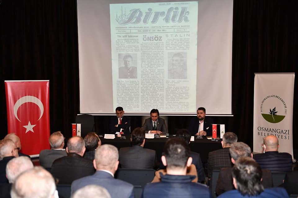 Bursa Rumeli Türkleri Derneği’nden “Yücelcileri Anma” toplantısı