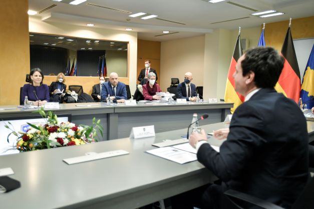Kosova Başbakanı Kurti, Almanya Diplomasi Şefi ile bir araya geldi