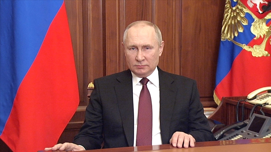 Putin, Güvenlik Konseyi ile Rusya ve Ukrayna arasındaki müzakere sürecini görüştü