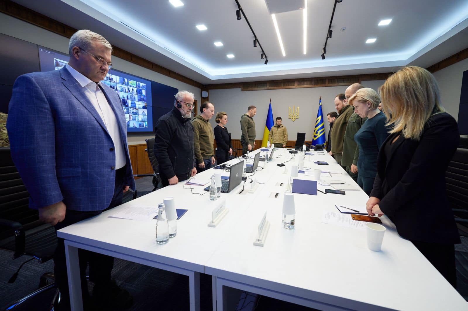 Meclis Başkanı Caferi, Ukrayna Devlet Başkanı Zelenskiy ile görüştü