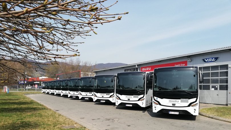 Anadolu Isuzu’dan Hırvatistan’a 12 adet otobüs ihracatı