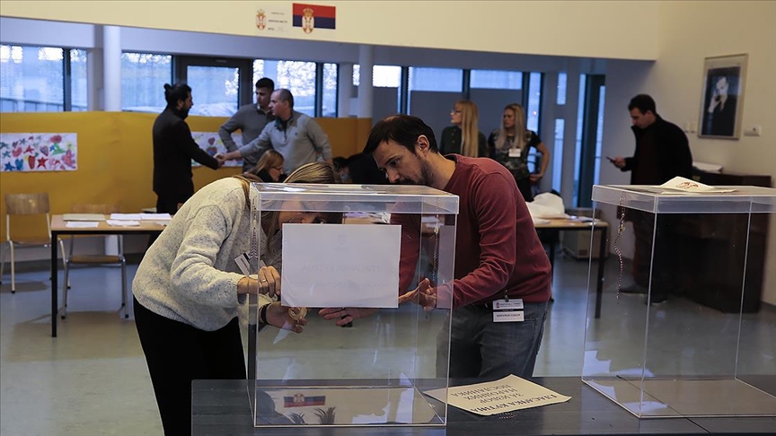 Sırbistan seçimlerinde oyların yüzde 96’sı sayıldı