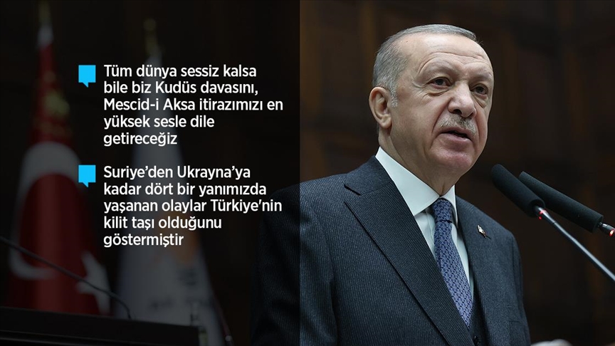 Cumhurbaşkanı Erdoğan: Pençe-Kilit harekatı ile ülkemizin sınır güvenliğini garanti altına alacağız
