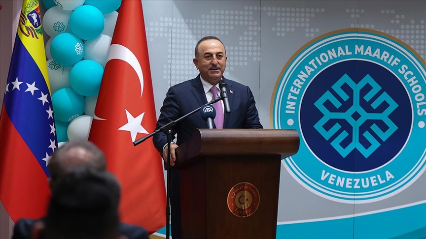Dışişleri Bakanı Çavuşoğlu: Maarif Vakfımızla gurur duyuyoruz çünkü bayrağımızı her yerde dalgalandırıyor