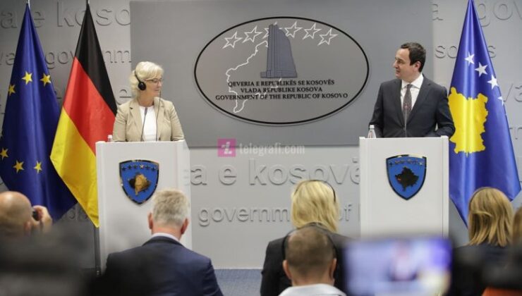 Lambrecht: Almanya’nın Kosova’ya desteği sürecek