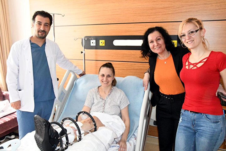Bulgaristan’da kesilmek istenen bacağı Türkiye’de kurtarıldı