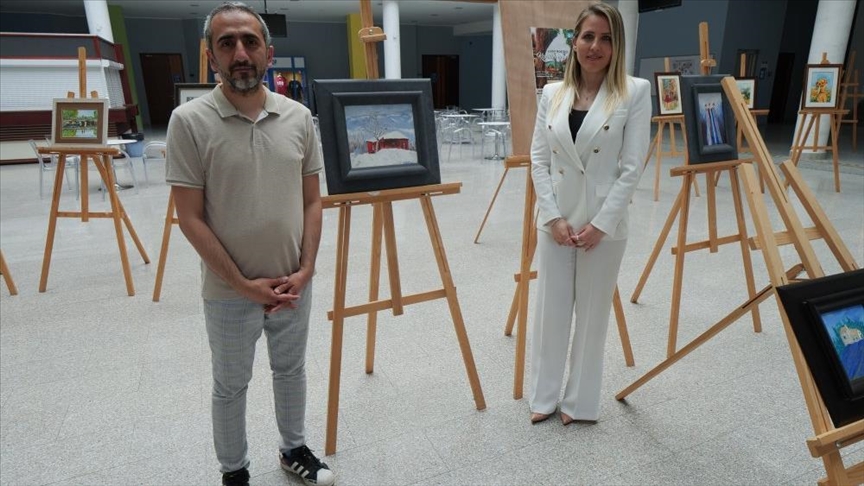 Bosna Hersek’te “Köprüler ve İnsanlar” resim sergisi açıldı