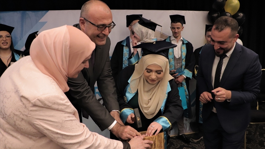 Kosova Uluslararası Maarif Okulları’nda mezuniyet töreni düzenlendi
