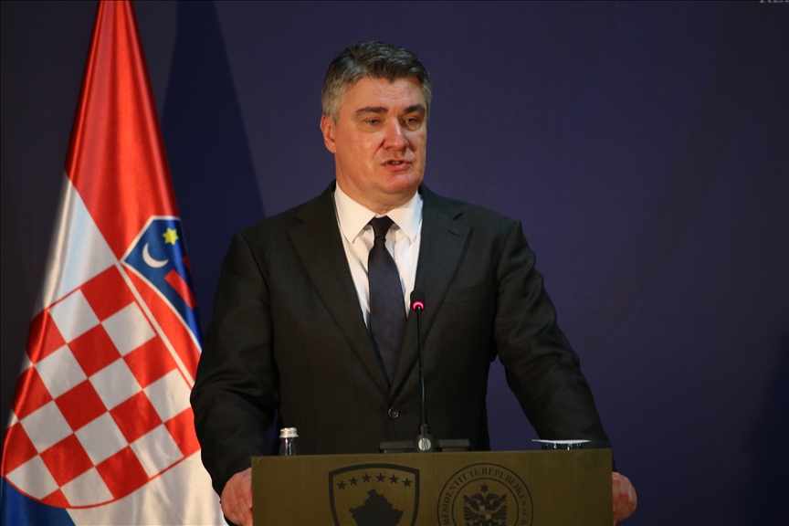 Hırvatistan Cumhurbaşkanı, İsveç’in NATO üyeliğine itirazı konusunda Türkiye’ye hak verdi