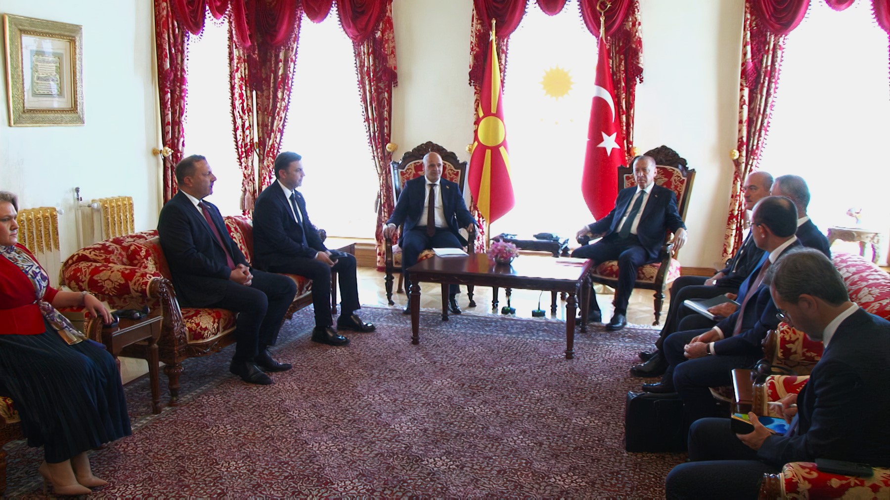 Kovaçevski: K.Makedonya ve Türkiye mükemmel ikili ve ekonomik işbirliğine devam ediyor