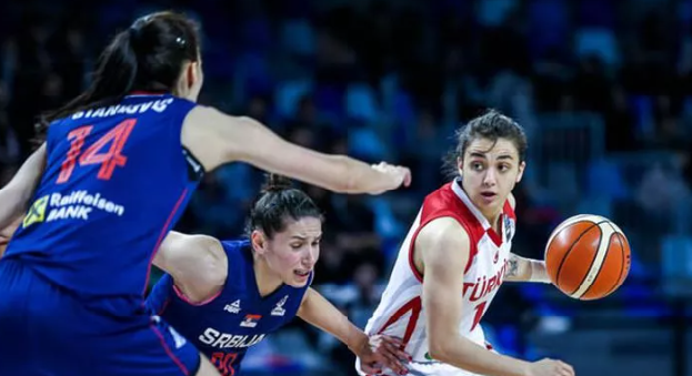 Türkiye Milli Kadın Basketbol Takımı, hazırlık maçında Sırbistan’a mağlup oldu