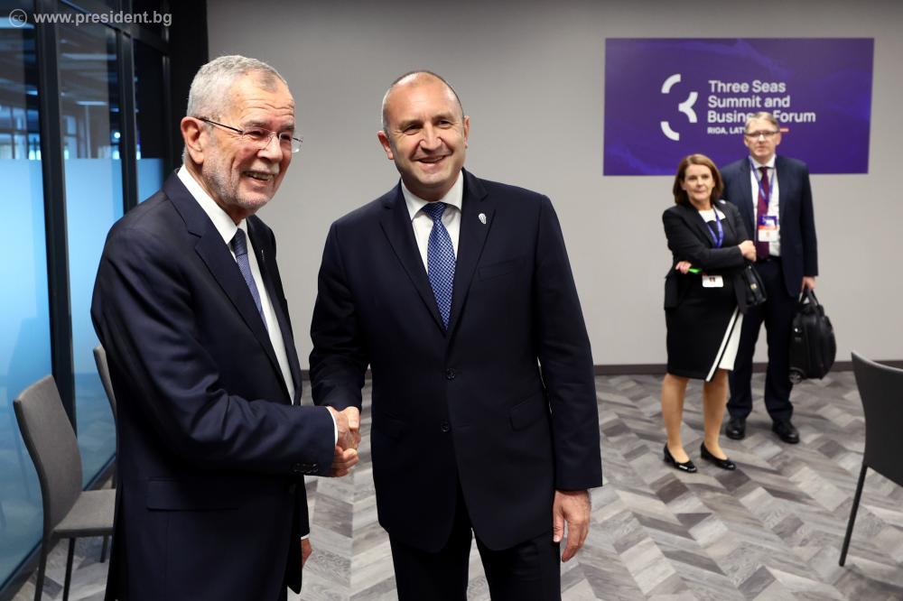 Bulgaristan ve Avusturya cumhurbaşkanları bir araya geldi