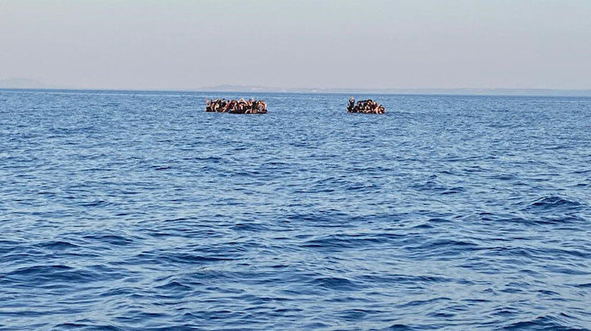 Yunanistan’ın ölüme ittiği 104 göçmen daha kurtarıldı
