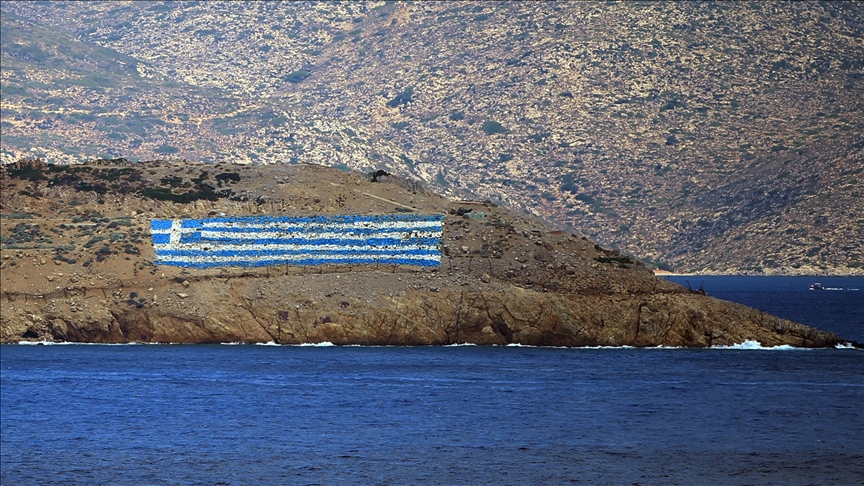 Yunan medyası, Keçi Adası’ndaki askeri varlığı belgeleyen AA’yı hedef aldı