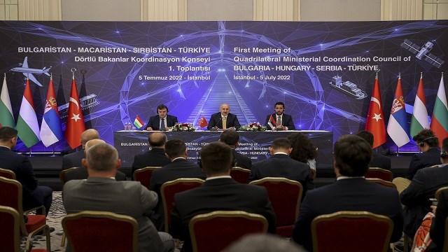 Türkiye, Bulgaristan, Macaristan ve Sırbistan Dörtlü Bakanlar Koordinasyon Konseyi Toplantısı
