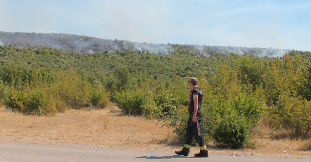 Bosna Hersek orman yangınlarıyla mücadele ediyor