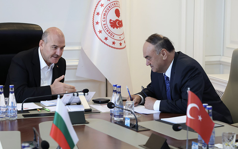 İçişleri Bakanı Soylu, Bulgaristan İçişleri Bakanı Rashkov ile telefonda görüştü