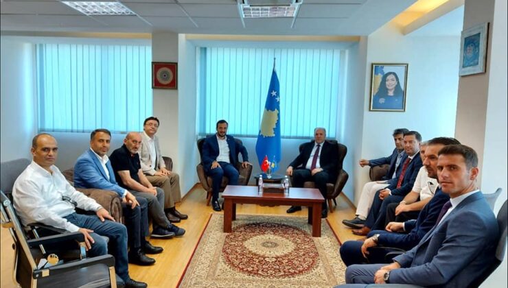 Bağcılar Belediye Başkanı Özdemir Priştine’de temaslarda bulundu