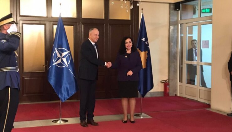 NATO Genel Sekreter Yardımcısı Geoana Kosova’da￼